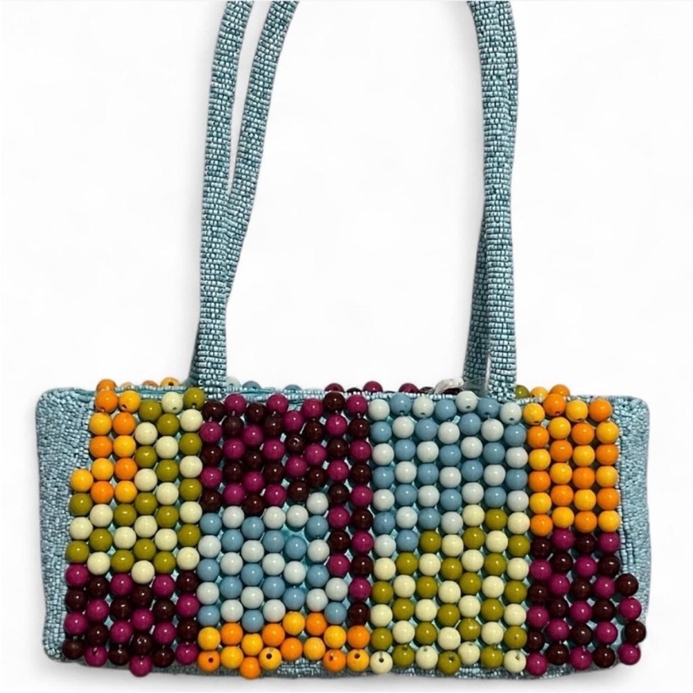 NWT VIRAL Beaded Shoulder Bag Purse